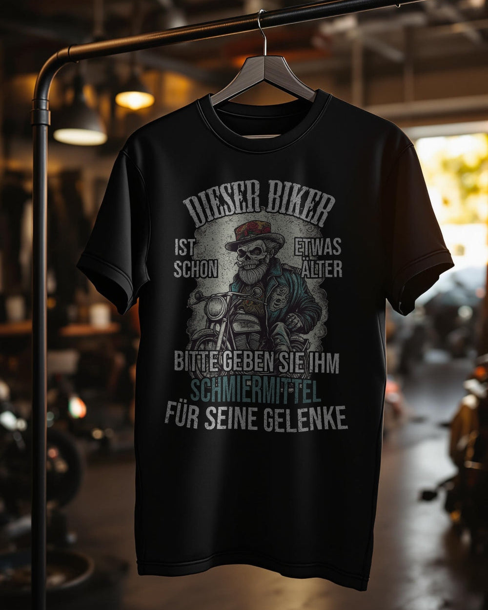 Biker T-Shirt schmiermittel für gelenke