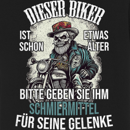 Biker T-Shirt schmiermittel für gelenke