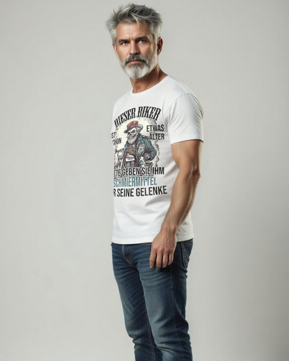 Biker T-Shirt schmiermittel für gelenke