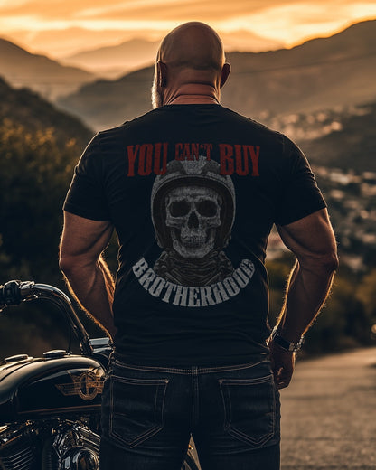 Biker T-Shirt you can't buy II Rücken