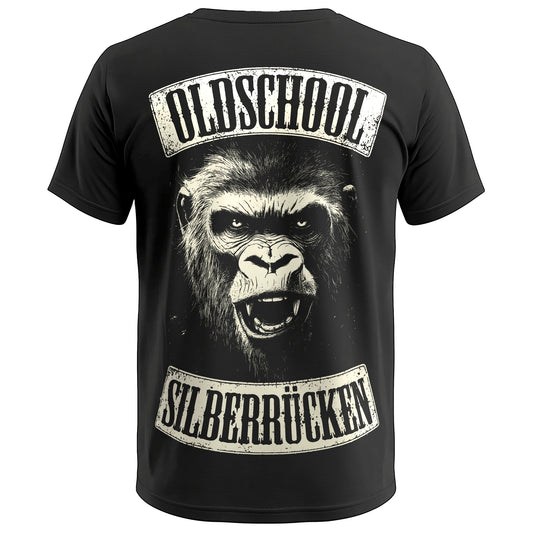 Biker T-Shirt old school Silberrücken Rücken II