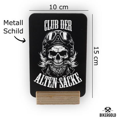 Metall-Aufsteller Club der Alten Säcke 2