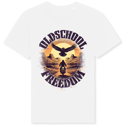 Biker T-Shirt old school freedom