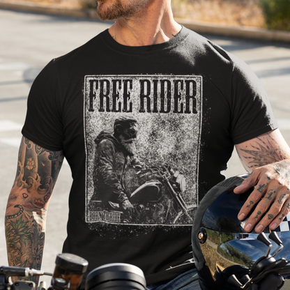 Biker T-Shirt free rider