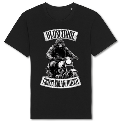 Biker T-Shirt old school gorilla